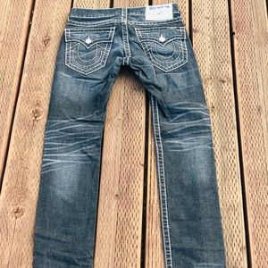 Black True Religion Washed Jeans - Size 28-30